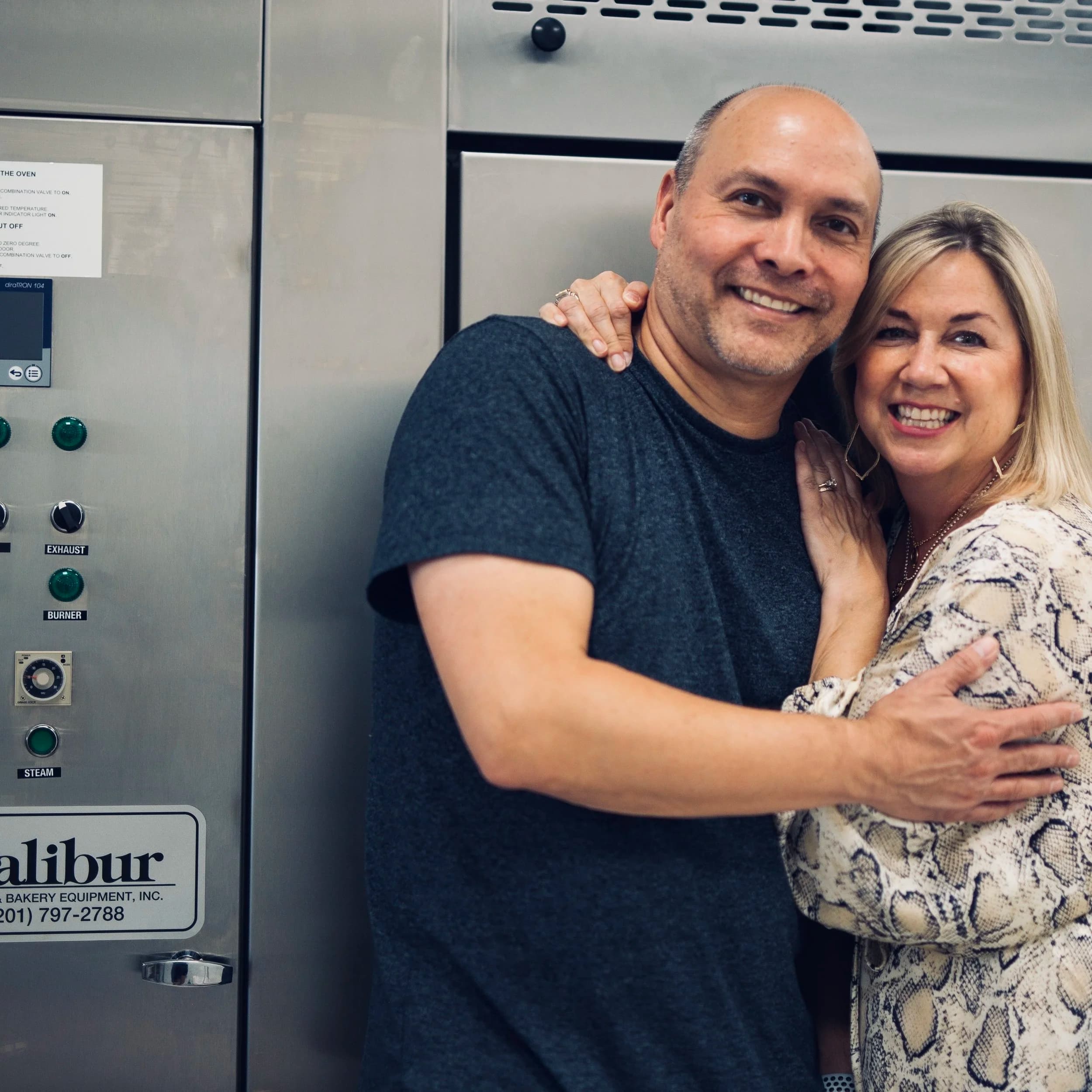 Dan and Jen Hilbert, founders of Dan's Bagels